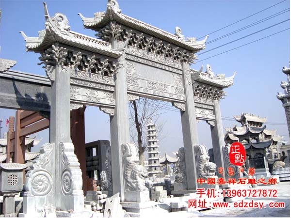 古建石牌坊