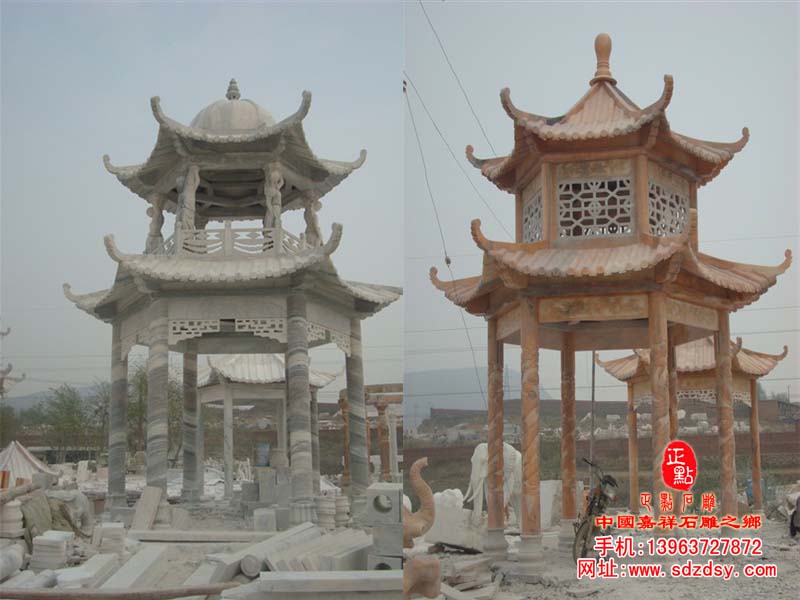 雙層石亭子