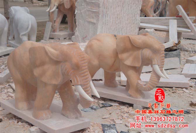 石雕大象