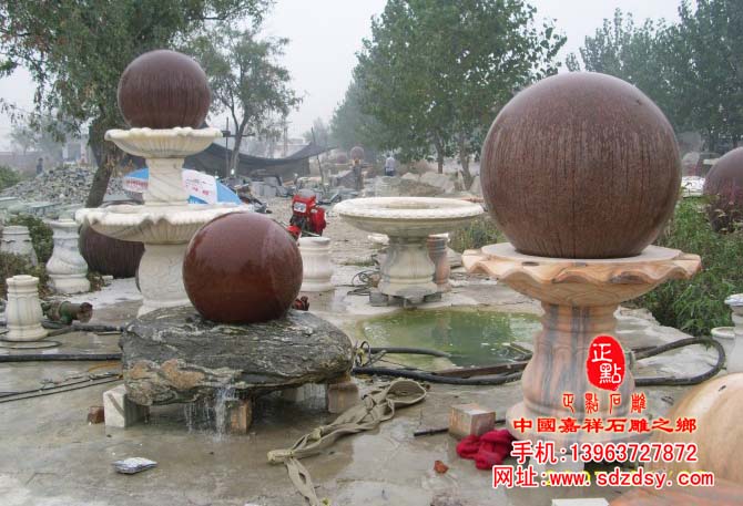 大理石風(fēng)水球
